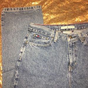 Tommy Hilfiger Vintage Flag Logo Denim Jeans